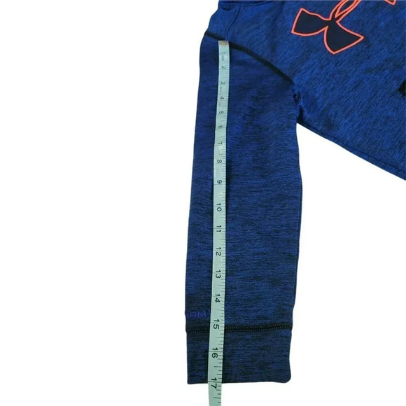 Under Armour Hoodie Youth Medium Boys Blue Long Sleeve Warm Winter size M - Picture 7 of 10